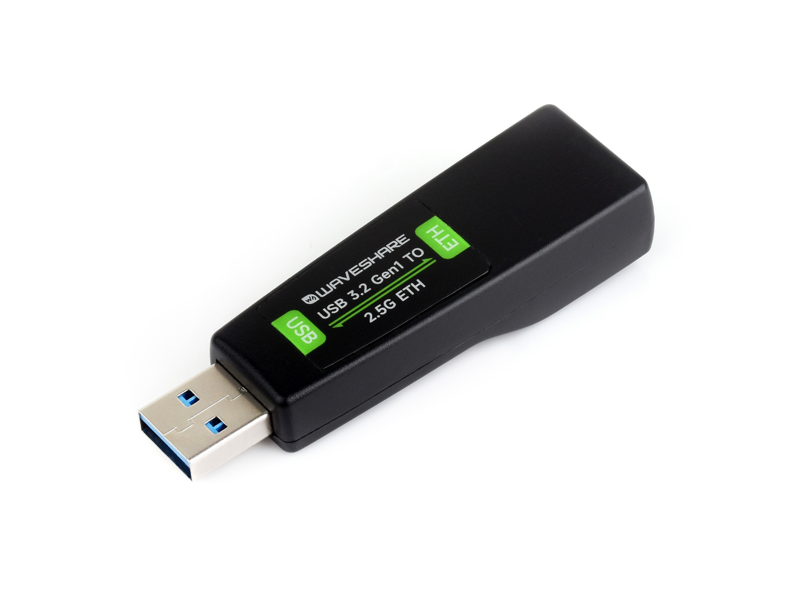 USB转2.5G网口转换器 高速上网免驱动多系统兼容支持Windows / macOS / Linux / Android