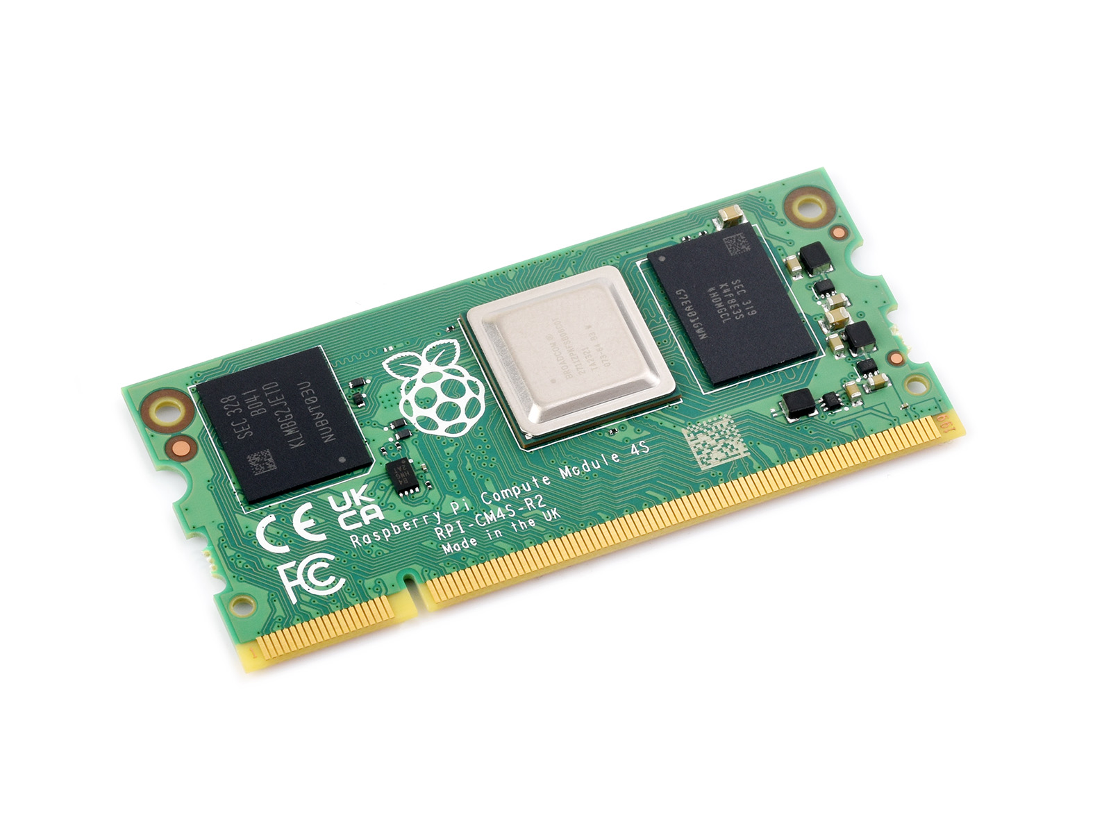 树莓派计算模块Compute Module 4S 强劲性能高速eMMC闪存 支持接入CM3外设扩展板