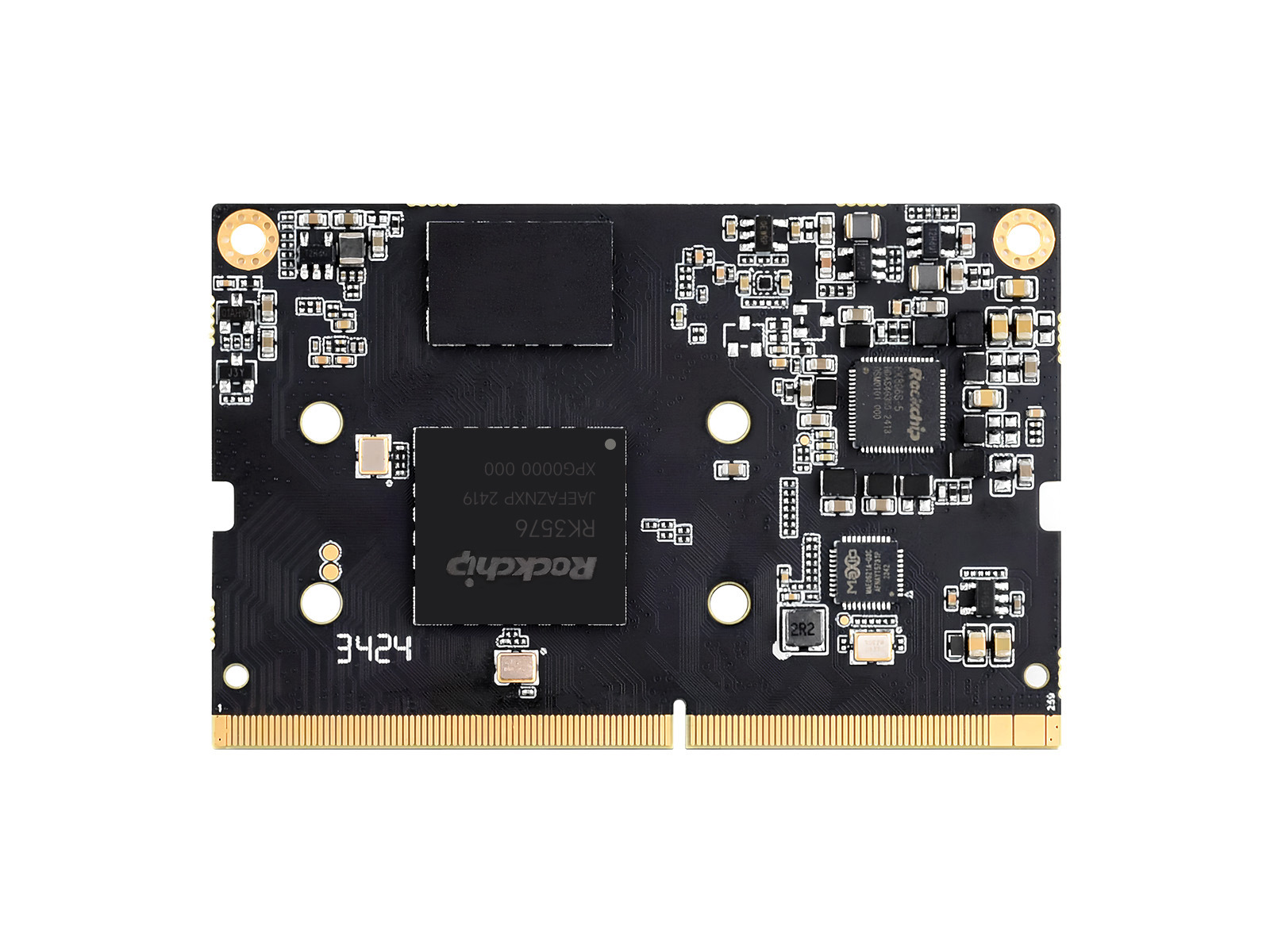 幸狐Core3576模组Rockchip RK3576八核2.2GHz处理器大小核设计6 TOPS算力人工智能4GB DDR4X 32GB eMMC