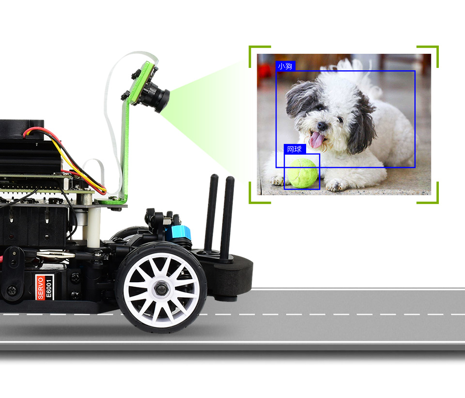 jetracer pro人工智能小车ai赛车机器人 高速竞赛赛车 自动驾驶 深度