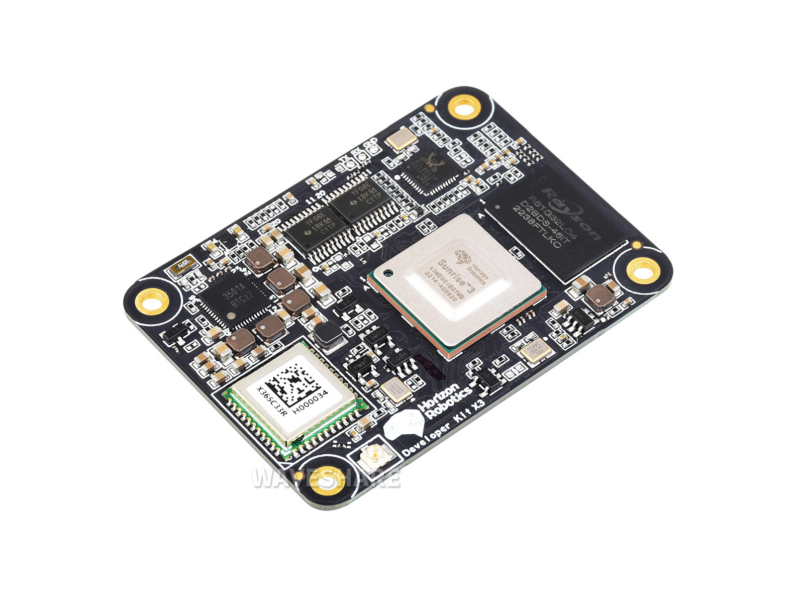 旭日RDK X3 Module 地平线高性能智能芯片模组AI模组 5TOPS算力 兼容树莓派CM4 带WiFi 4GB内存 64GB闪存