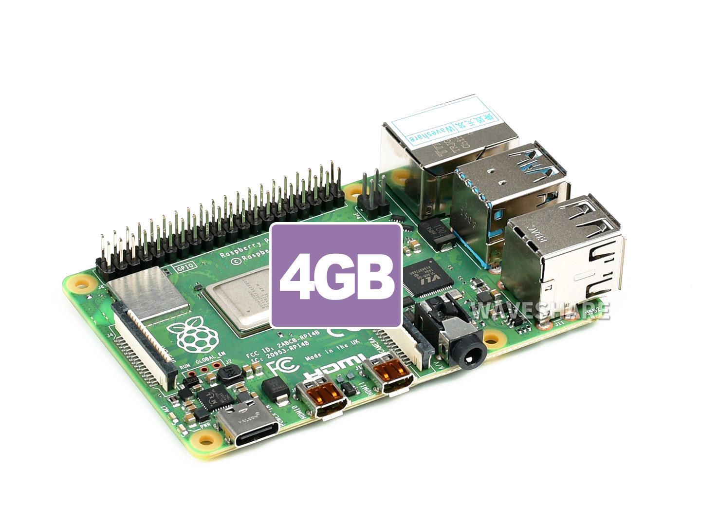 【新品】Raspberry Pi 4 Model B 4GB RAM