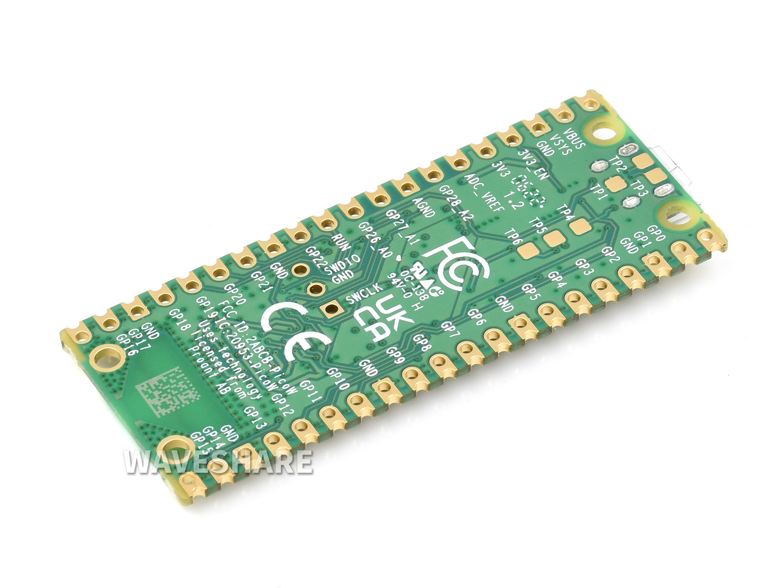 Raspberry Pi Pico W 树莓派pico Wifi版本 微控制器开发板 基于官方rp2040双核处理器 