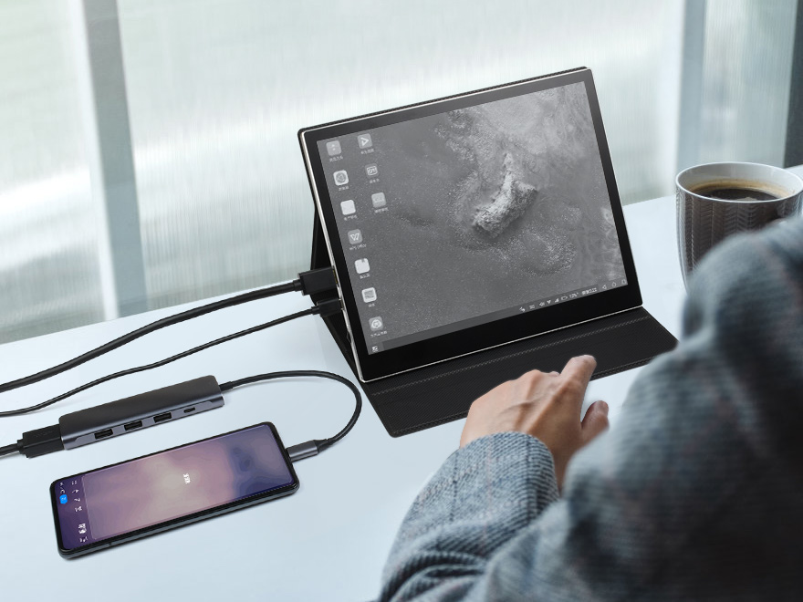 手机连接显示器,连接墨水屏