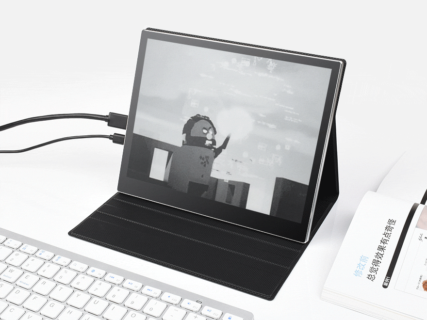 墨水屏看视频效果,水墨屏看动漫