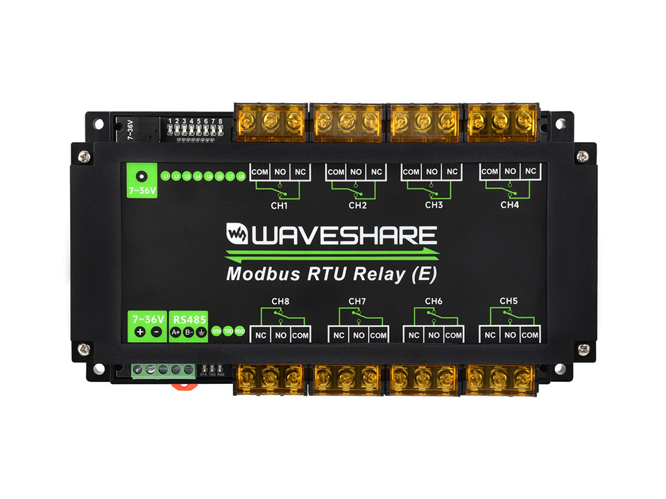 Modbus RTU Relay (B) 配置清单