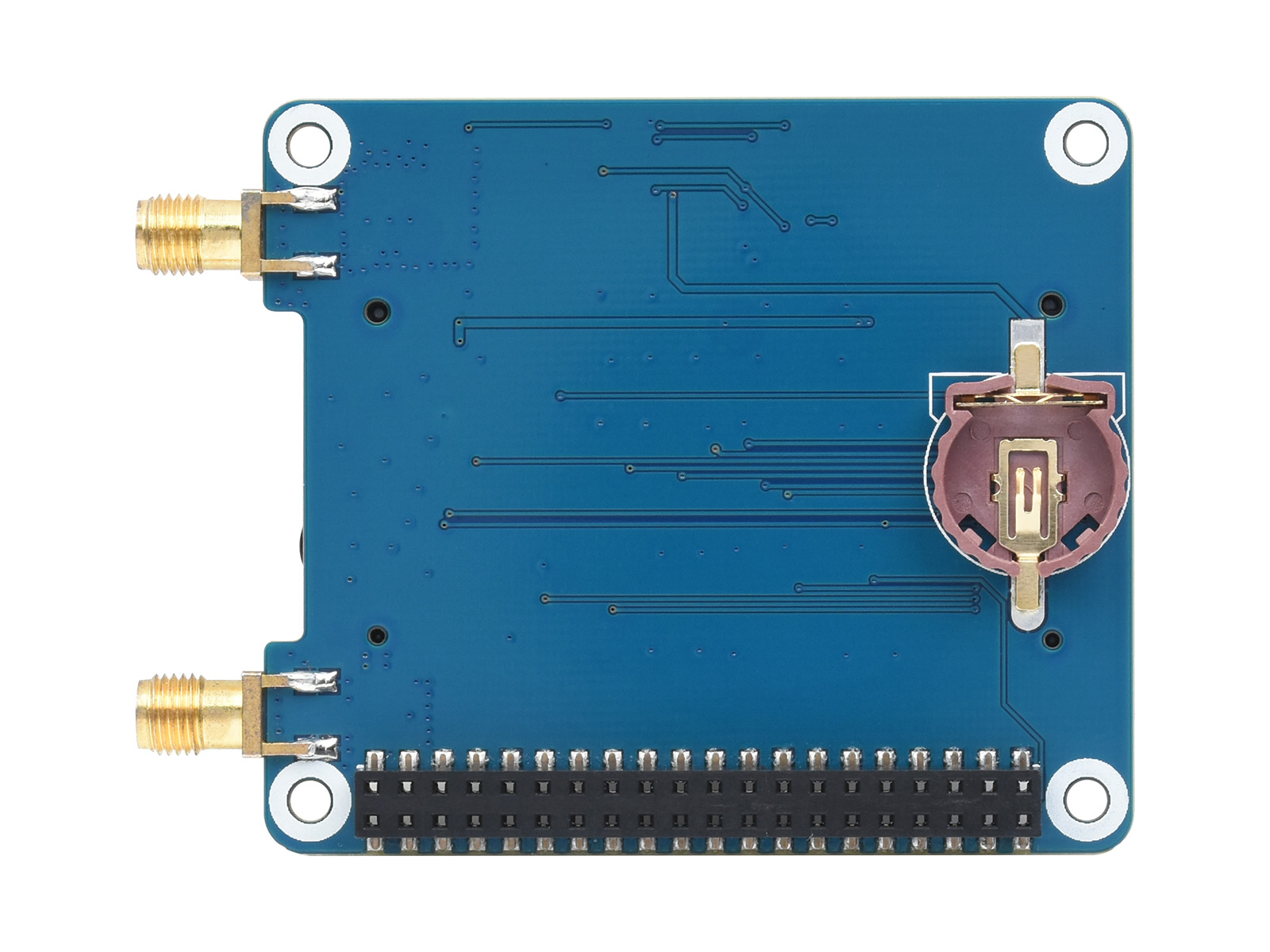 SX1302 868M LoRaWAN 网关模块扩展板树莓派LoRaWAN扩展板L76K模组 标准Mini-PCIe接口