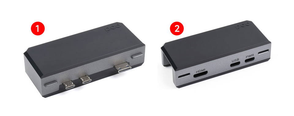 树莓派 Zero POD HDMI/USB 扩展模块套件