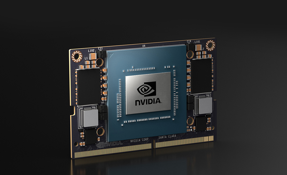 英伟达NVIDIA Jetson Xavier NX AI人工智能开发板系统级模块(SoM) 带