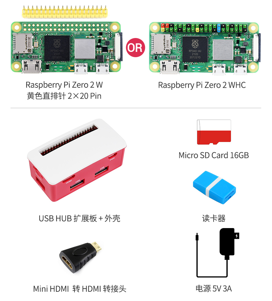 Raspberry Pi Zero 2 W 树莓派Zero 2代